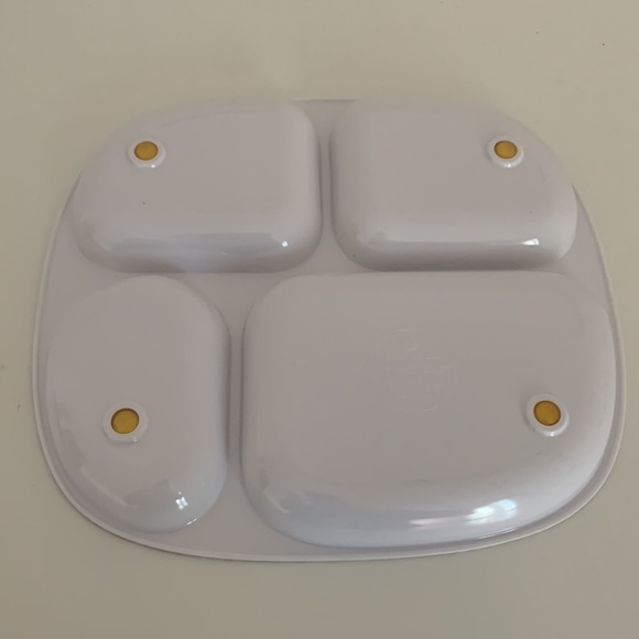 NWT Sigrid Olsen home kids divided plate, for pottery barn kids. - Picture 2 of 4